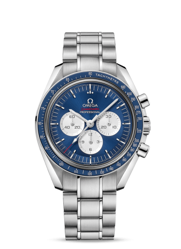 Omega Speedmaster Professional Moonwatch Stainless Steel / Blue / Tokyo Olympics / Set